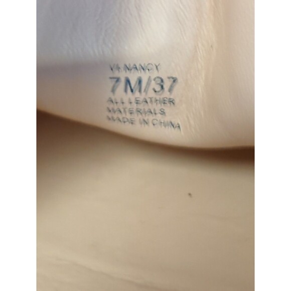 VC Signature Nancy Shoes Womens 7M Purple Suede Leather Tassels Heels - Picture 11 of 11